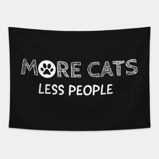 More cats, less people. cats design Tapestry