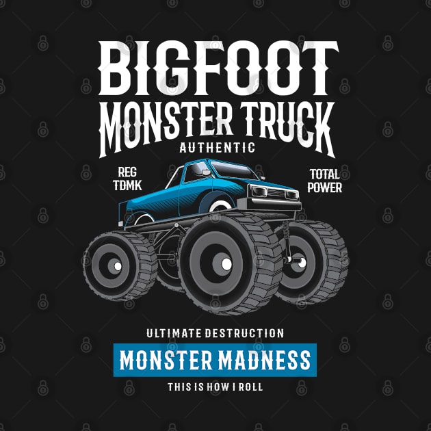 Bigfoot Monster Truck by Hudkins