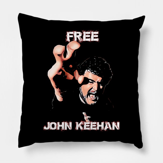 Free John Keehan 1 Pillow by Rolling Stallones USA