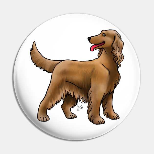 Dog - Irish Setter - Red Pin by Jen's Dogs Custom Gifts and Designs