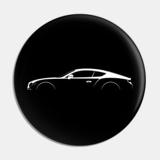 Bentley Continental GT (2018) Silhouette Pin