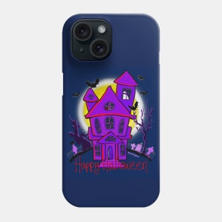 Spooky Haunted House Phone Case