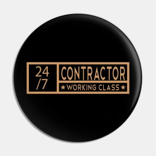 Contractor Tittle Job Pin