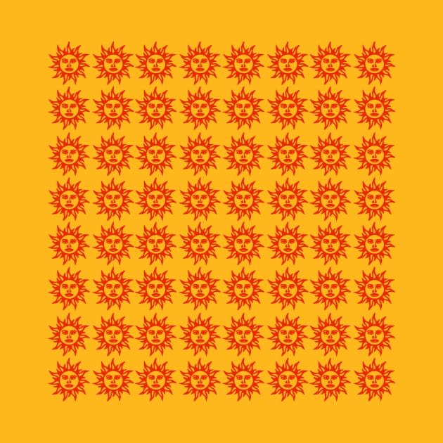 64 hits of Orange Sunshine by BlotterArt