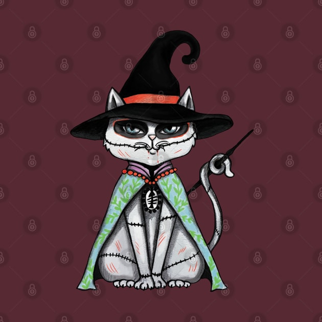 Witch Cat by Raluca Iov