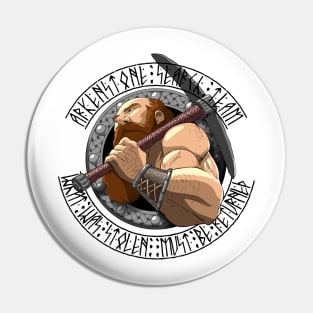 Dwarven Search Team Pin