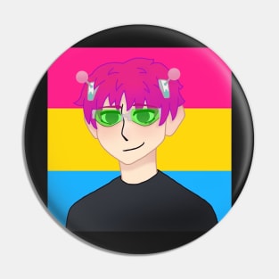 Saiki Pan Pride Pin