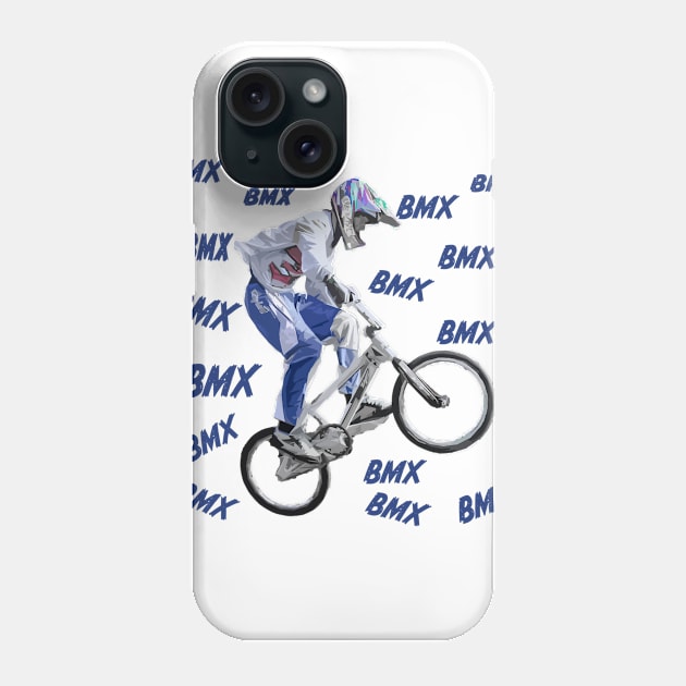 bmx Phone Case by rickylabellevie