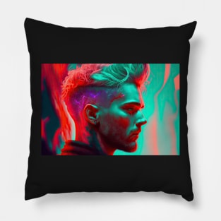 The Neon Life Pillow