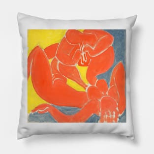 Nymphe et Faune Rouge, 1939 Pillow