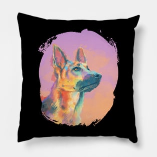 Beyond The Twilight - German Shepherd Pillow