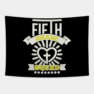 Fifth Grade Squad T Shirt For Women Men Tapestry