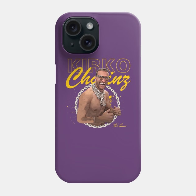 Kirko Chainz Kirk Cousins Phone Case by Juantamad