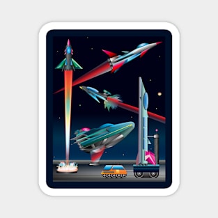 Spaceport 3000 Magnet