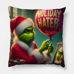 Spread Cheer with Festive Cartoon Designs: Merry Christmas Art, Whimsical Characters, and Holiday Joy Pillow