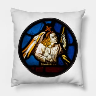 Roundel with an Angel Pillow