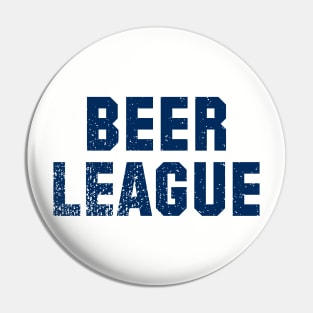 Beer League Hockey Pin