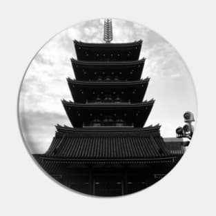Japan Five-Storied pagoda Pin