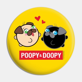 Poopy and Doopy ™ Love Pin