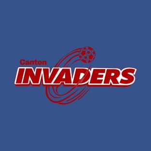 Defunct Canton Invaders NPSL Soccer 1984 T-Shirt