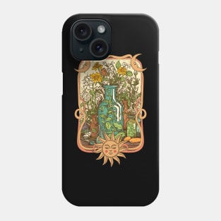 Celestial Botanical Phone Case