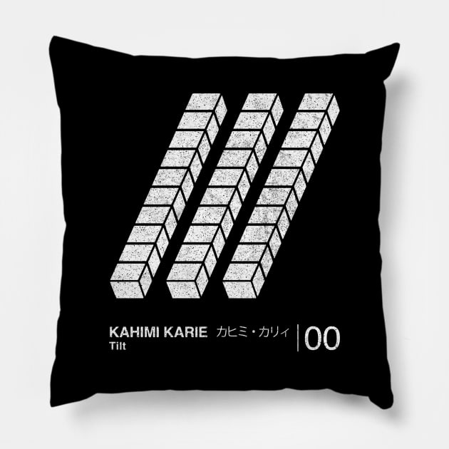 Kahimi Karie / Minimalist Graphic Design Fan Artwork Pillow by saudade