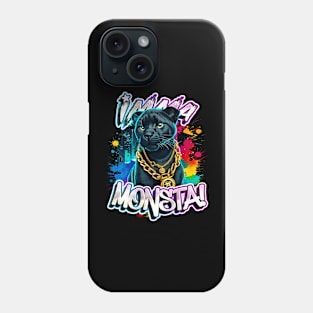 Imma Monsta! PANTHER | Blacktee | by Asarteon Phone Case