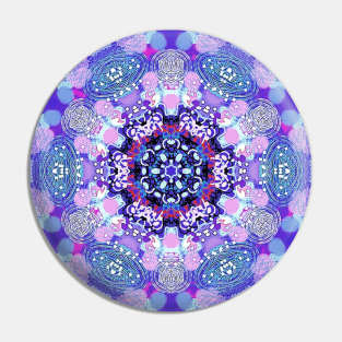 PRETTY ART MANDALA #21 Pin