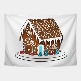 Gingerbreadhouse Tapestry