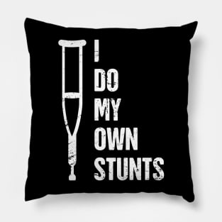 Stunts - Funny Broken Ankle Get Well Soon Gift Pillow