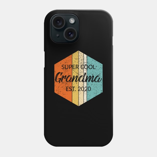 vintage grandma est 2020 gift Phone Case by MinyMerch