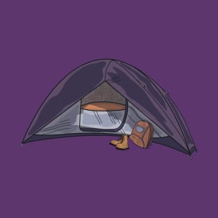 Purple Tent Camp Vibes T-Shirt