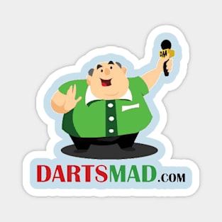 Darts Mad green logo Magnet