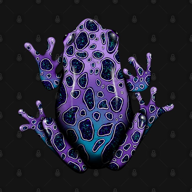 Purple Poison Dart Frog by Vivid Chaos