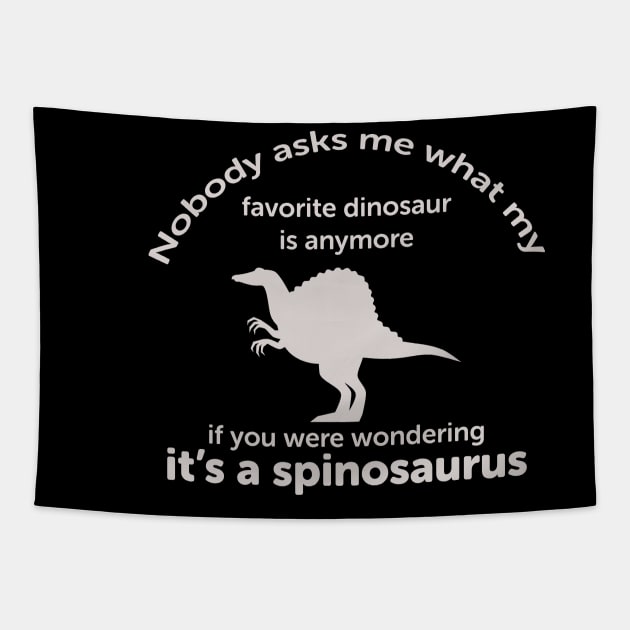 Spinosaurus grown up favorite dinosaur Tapestry by LovableDuck