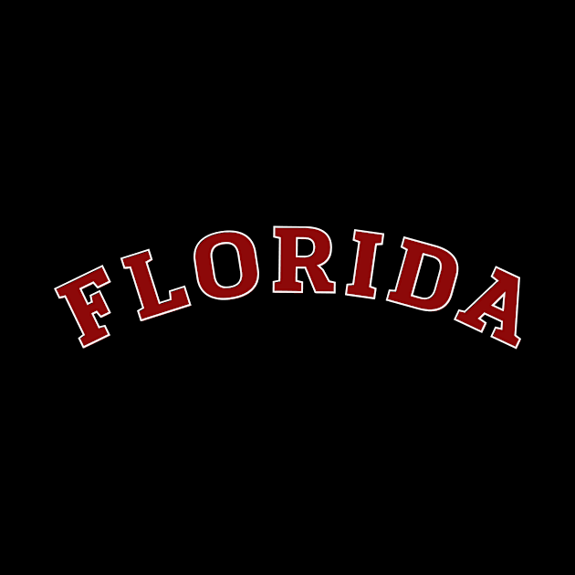 Florida State Vintage Retro Typography by twentysevendstudio