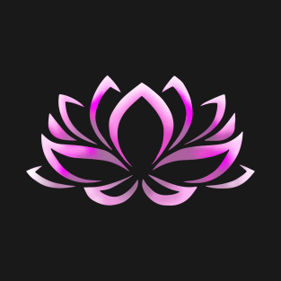 Lotus Flower in Pink T-Shirt