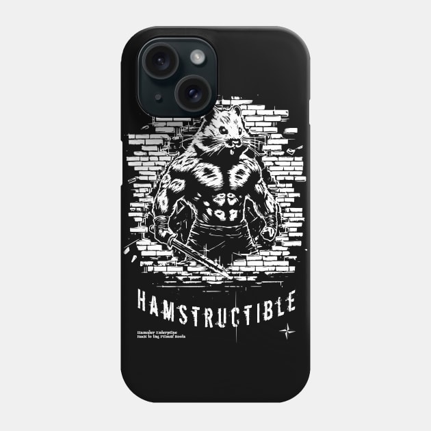 Become Hamstructible! | Action Film | Parody Movie Phone Case by Ryo Li