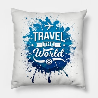 Travel The World Pillow