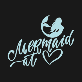 Mermaid club quote cute ocean graphic T-Shirt