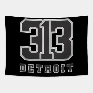 313 Detroit Jersey Style Tapestry