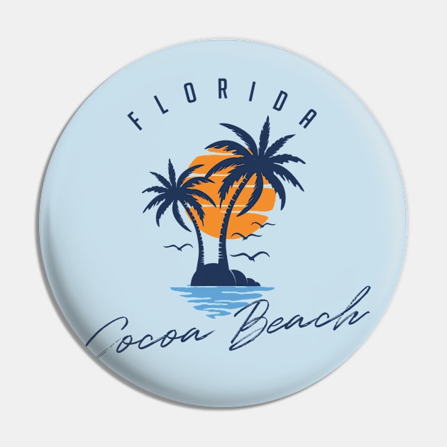 80s Cocoa Beach Pin by lada untung