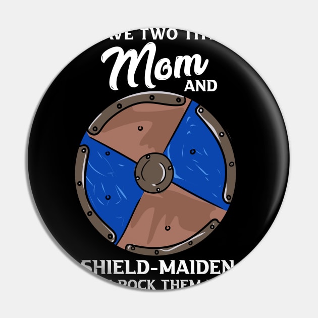 Viking Mythology, Shield Maiden Pin by maxdax