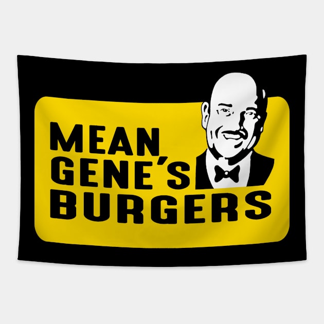 Mean Gene Burgers Tapestry by PentaGonzo