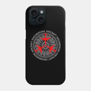 aircraft engineering aerospace engineer aeronautical Phone Case