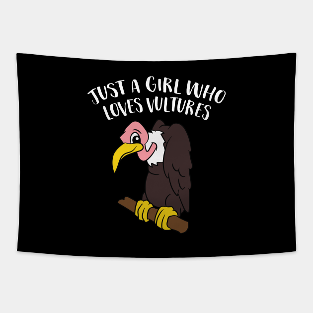 Cute Vulture Bird Girl Just a Girl Who Loves Vultures Vulture