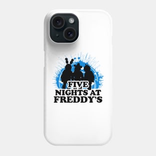 five nights at freddy's movie 2023 Josh Hutcherson graphic design Phone Case