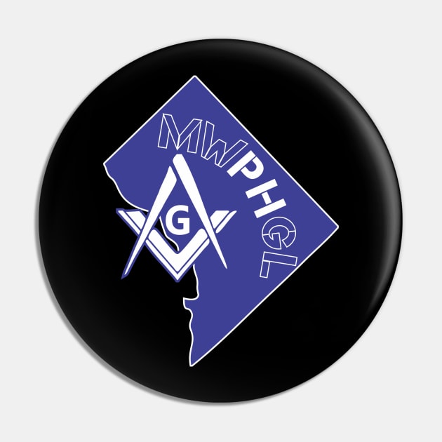 MWPHGLDC - Blue & White Pin by Brova1986