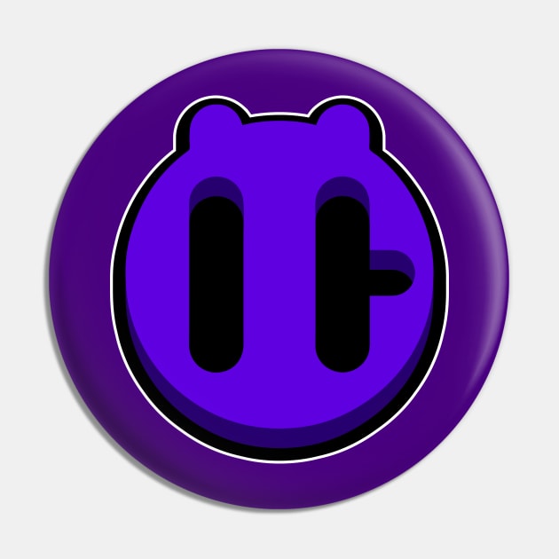 Shocker Buddy Purple Pin by RebelTaxi