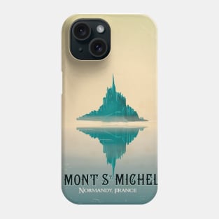 Mont St. Michel Normandy France. Phone Case